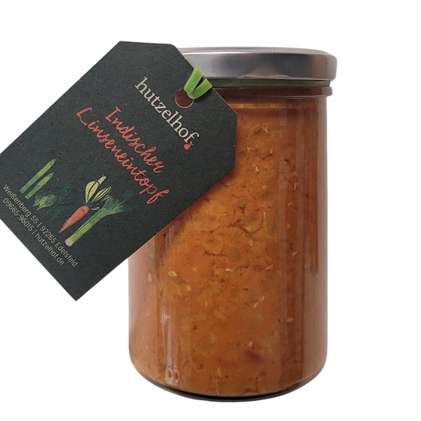 Produktfoto zu Indischer Linseneintopf 400g