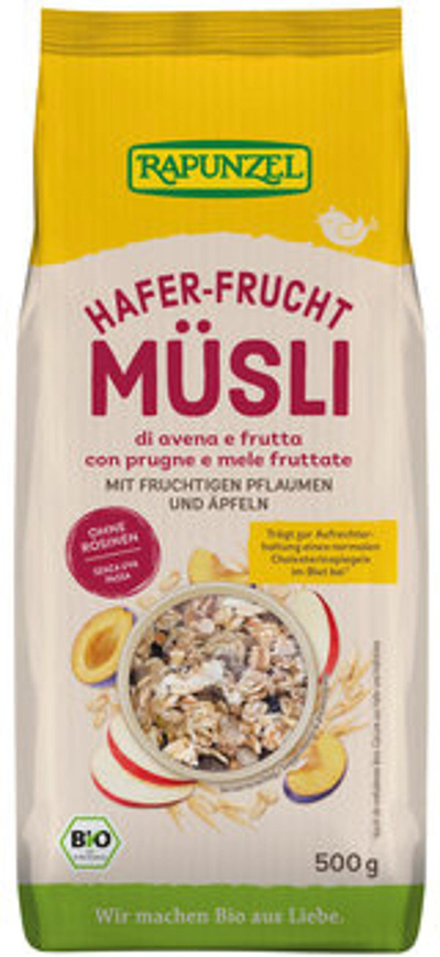 Produktfoto zu Hafer-Frucht Müsli, 500g