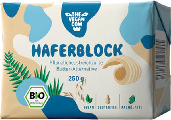 Produktfoto zu Haferblock - pflanzliche Butteralternative