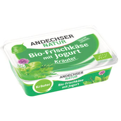 Produktfoto zu Andechser Frischkäse Kräuter 175g