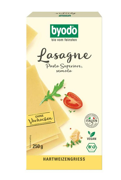Produktfoto zu byodo Lasagne Platten 250g