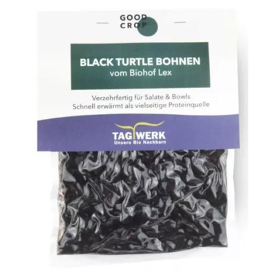 Produktfoto zu Black Turtle Bohnen ready-to-eat 200g