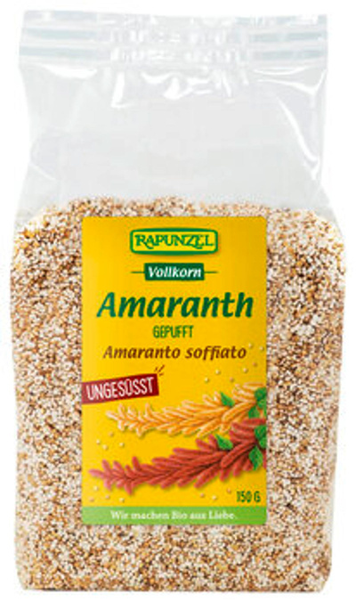Produktfoto zu Amaranth gepufft 150g