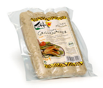 Produktfoto zu Tofu Brat- und Grillwurst 250g