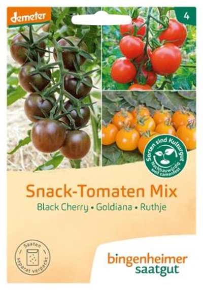 Produktfoto zu Saatgut Snacktomaten Mix