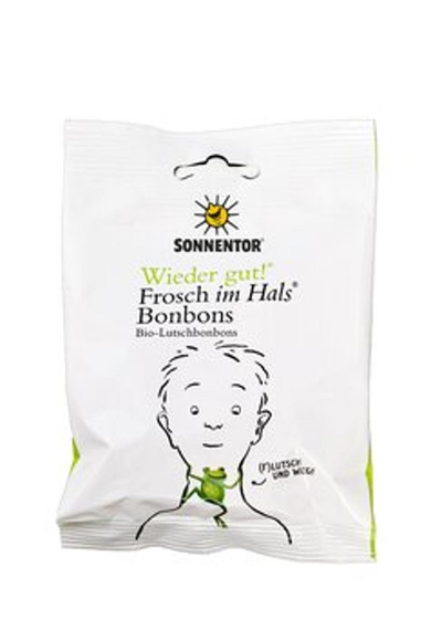 Produktfoto zu Bonbons Frosch im Hals