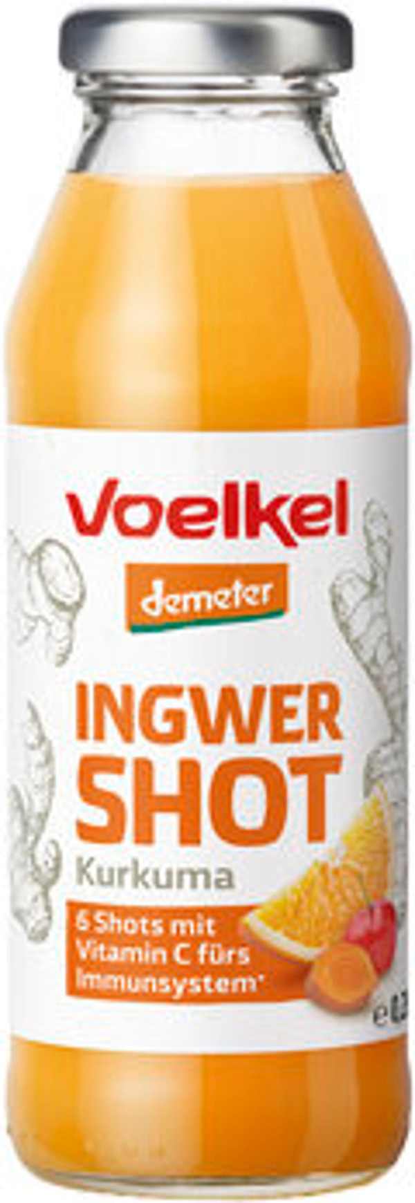 Produktfoto zu Shot Ingwer Kurkuma 0,28l