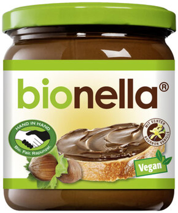 Produktfoto zu bionella Nussnougat Creme, vegan