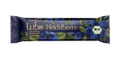 Produktfoto zu Fruchtriegel Heidelbeere