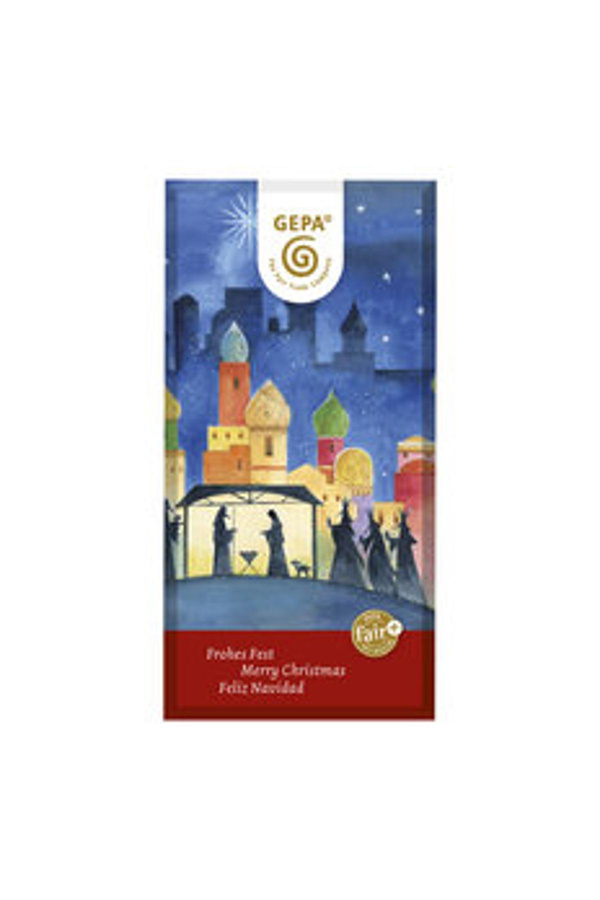 Produktfoto zu Weihnachtsschokolade 100g