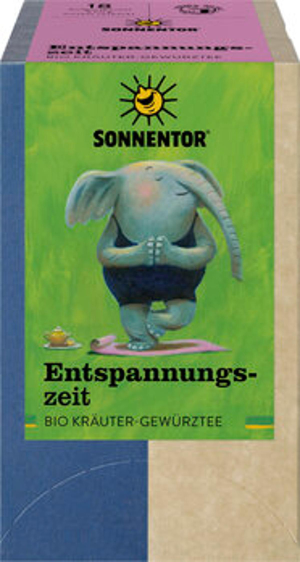Produktfoto zu Kräuter-Gewürztee Entspannungszeit