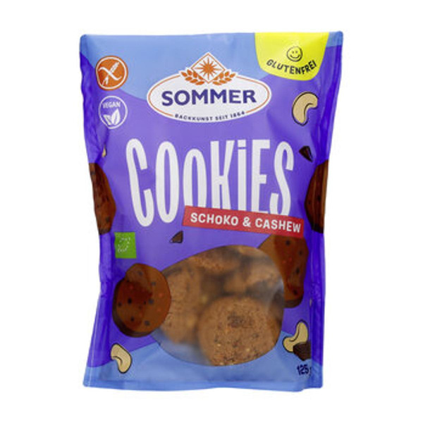 Produktfoto zu Cookies Schoko Cashew glutenfrei