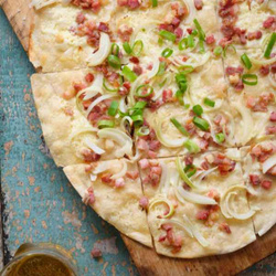 Produktfoto zu Flammkuchen