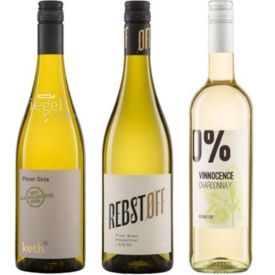 Produktfoto zu Alkoholfreie Weinbegleitung weiß zur Tour de Kas