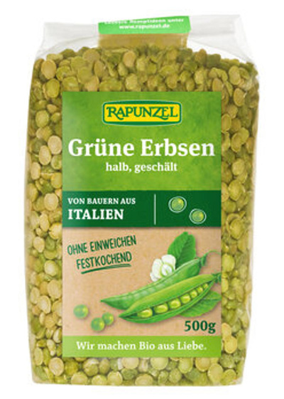 Produktfoto zu Erbsen 500g