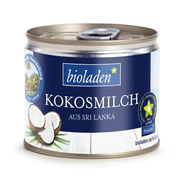 Produktfoto zu bioladen Kokosmilch 200ml
