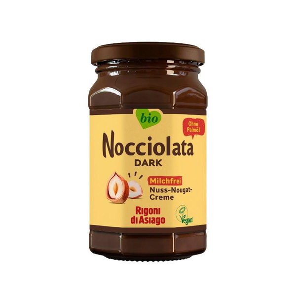 Produktfoto zu Haselnuss Nougat Creme mit Kakao milchfrei