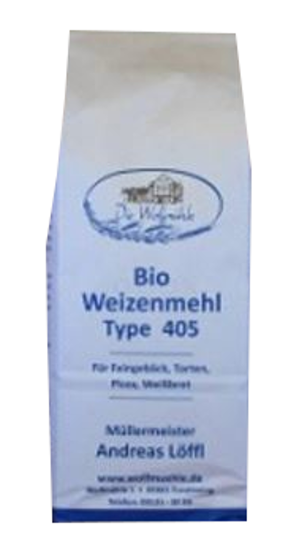 Produktfoto zu Weizenmehl Type 405 1kg