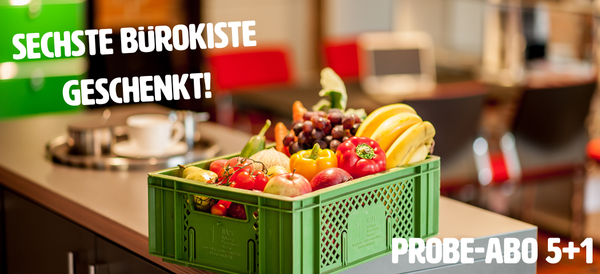 Hand greift in Obstkiste