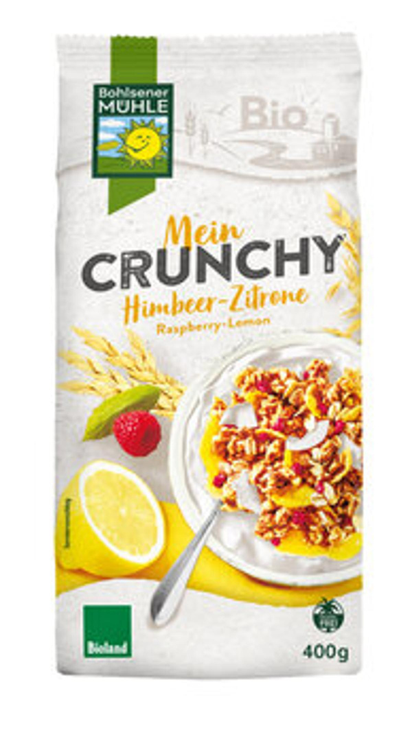 Produktfoto zu Crunchy Himbeer Zitrone 400g