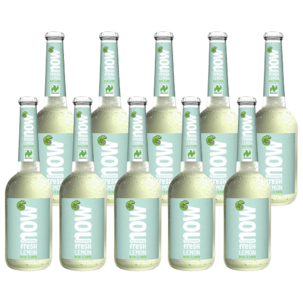 Produktfoto zu now Fresh Lemon 10x0,33l