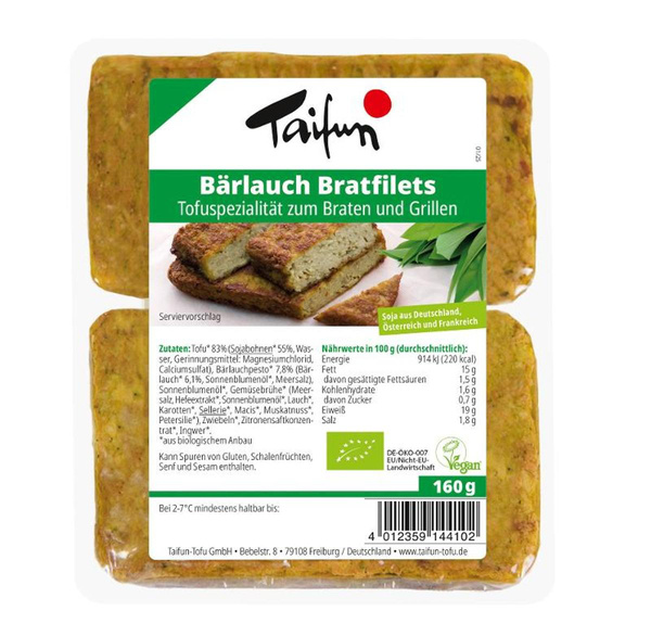 Produktfoto zu Bärlauch Bratfilets 160g