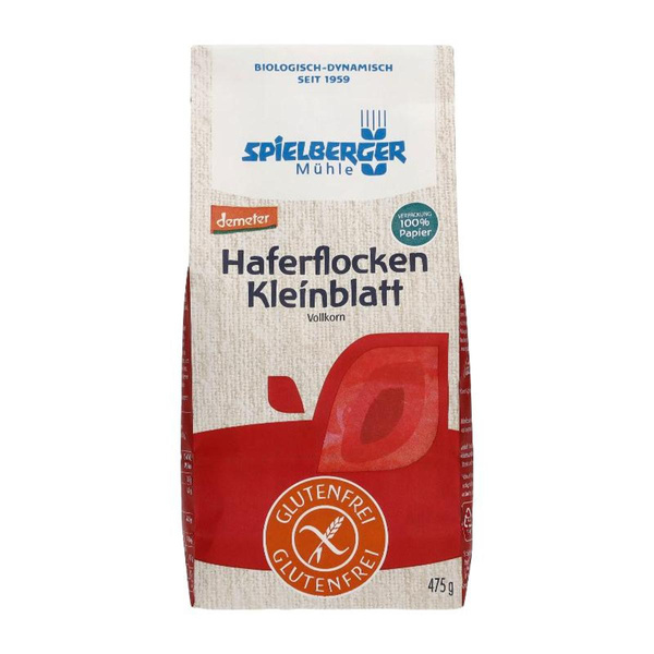 Produktfoto zu Haferflocken Kleinblatt glutenfrei 475g