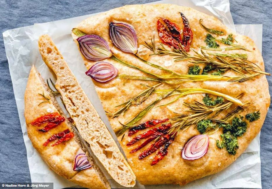 Garten-Focaccia