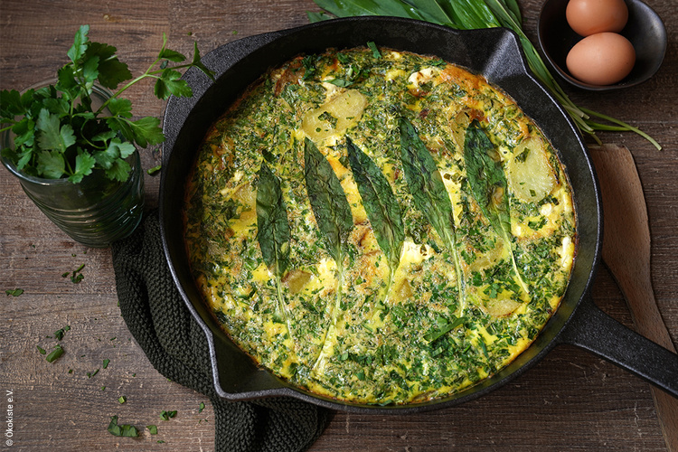 Bärlauch Frittata