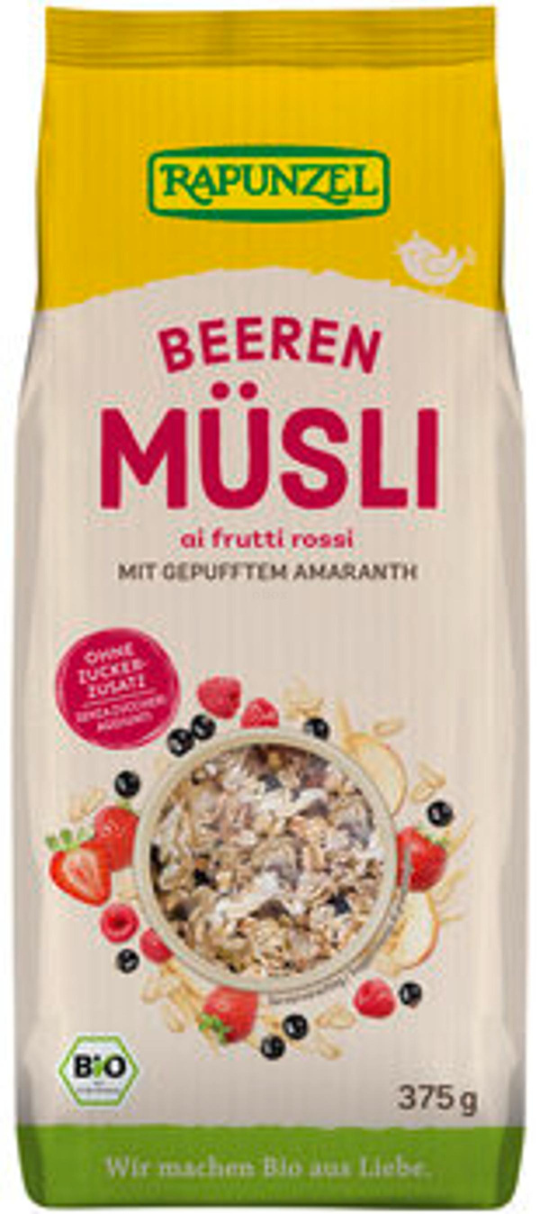 Produktfoto zu Beeren Müsli 375g