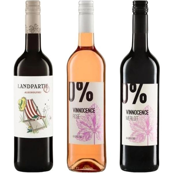 Produktfoto zu Alkoholfreie Weinbegleitung rot-rosé  zur Tour de Kas