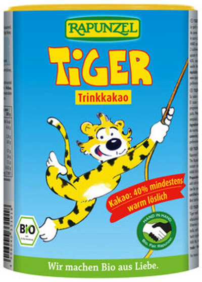 Produktfoto zu Trinkschokolade Tiger 400g