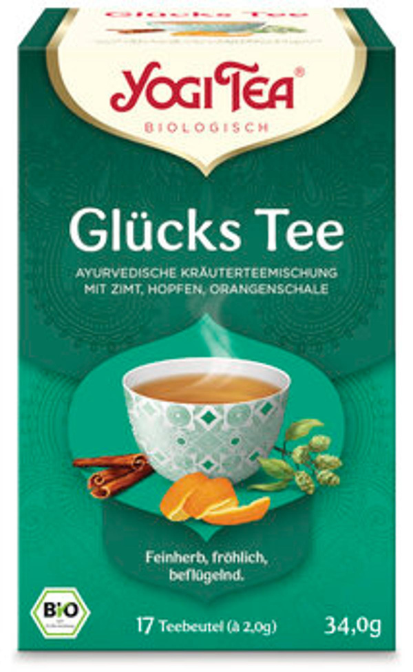 Produktfoto zu Yogi Tee Glückstee