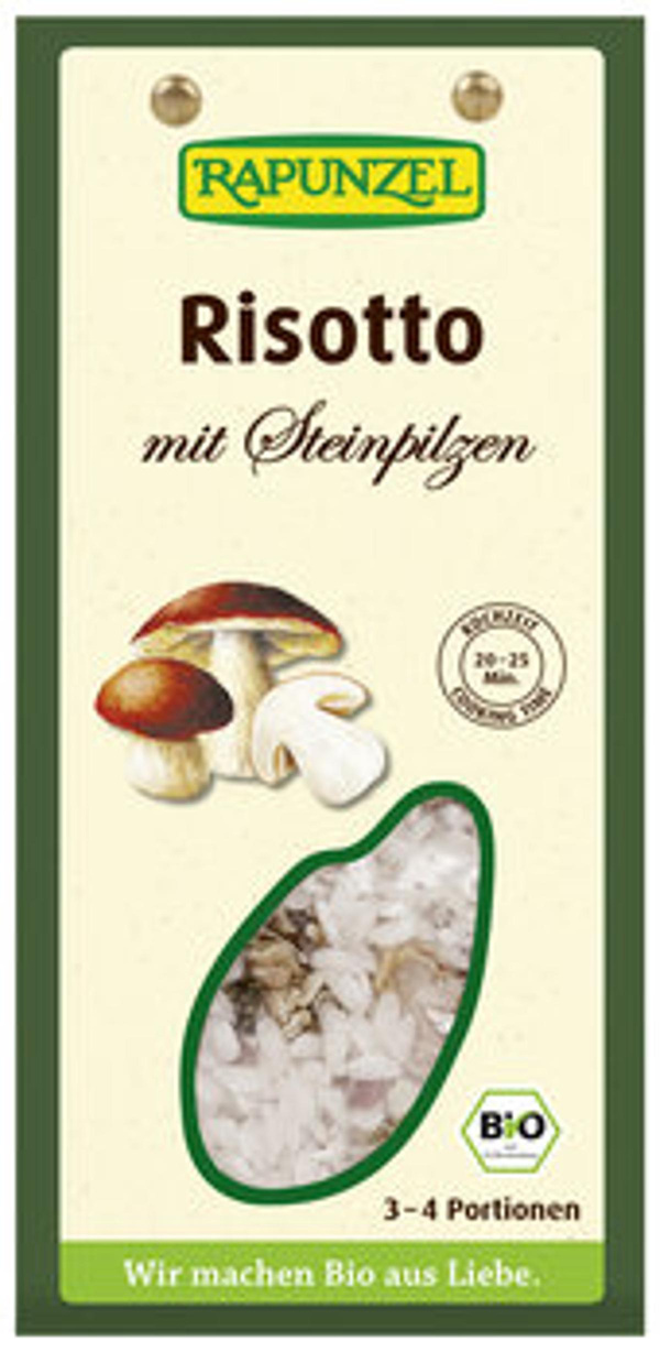 Produktfoto zu Risotto Steinpilz 250g