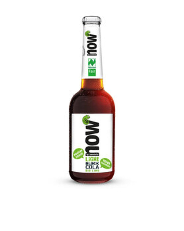Produktfoto zu now light Black Cola 0,33l