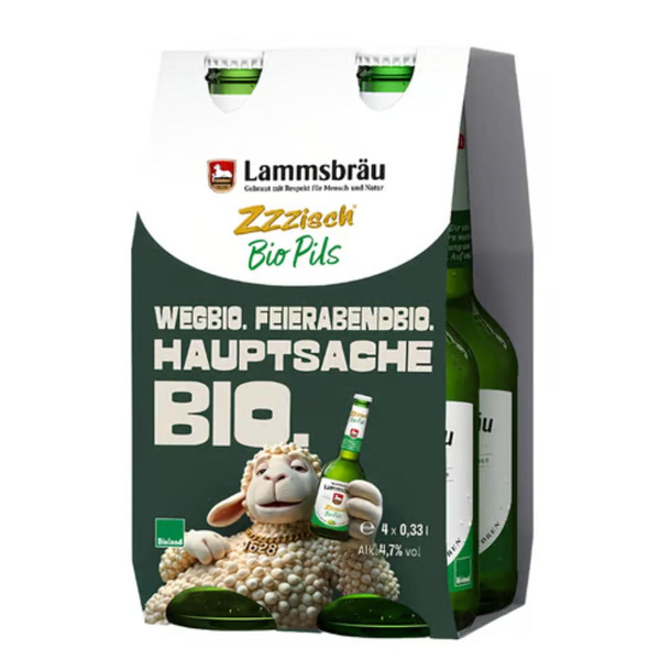 Produktfoto zu Zzzisch Pils 4x0,33l