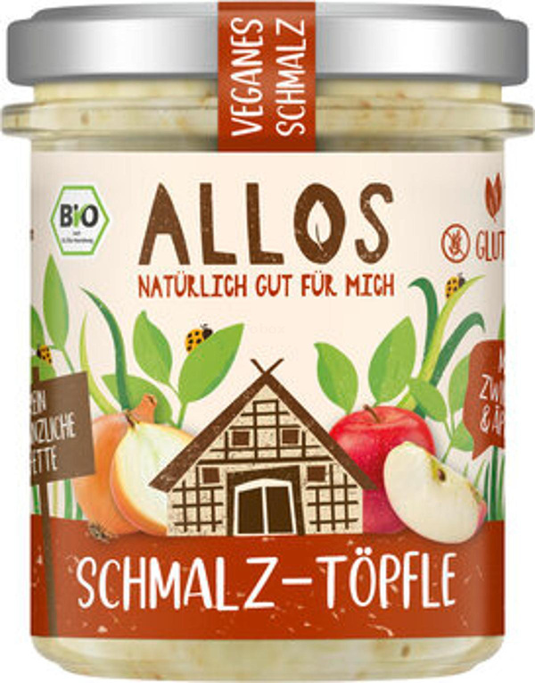 Produktfoto zu Schmalz Töpfle mit Zwiebeln & Äpfeln