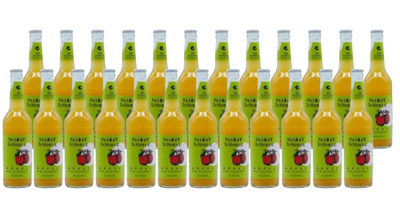 Produktfoto zu Heimatschorle Apfel 24x0,33l