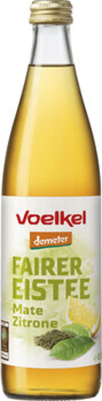 Produktfoto zu Eistee Mate Zitrone 0,5l