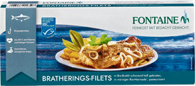 Produktfoto zu Bratheringfilets in Marinade 325g