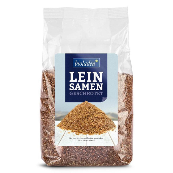 Produktfoto zu Leinsamen geschrotet 400g